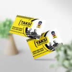 Taksici 1000 Adet Kartvizit Baskı (Model T00112)