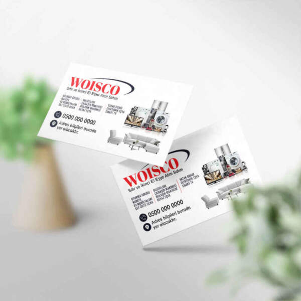 Spotcu Kartvizit 1000 Adet Baskı M495