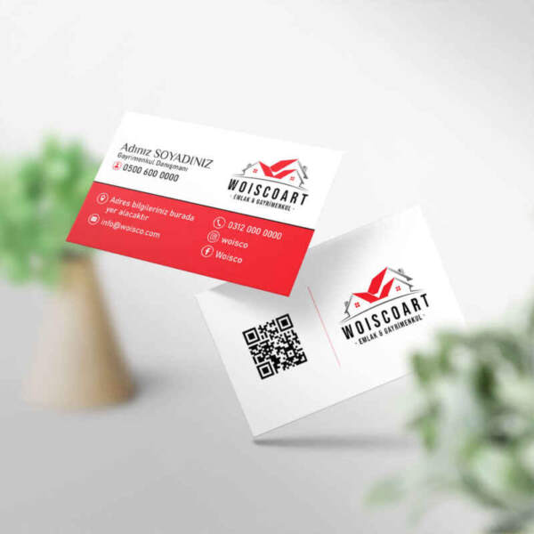 Gayrimenkul Kurumsal Kartvizit E188