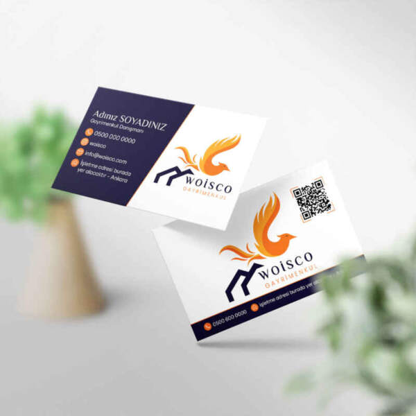 Gayrimenkul Kurumsal Kartvizit E187