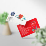 Evde Sağlık Hizmetleri Kartvizit 1000 Adet Baskı (Model ES005)