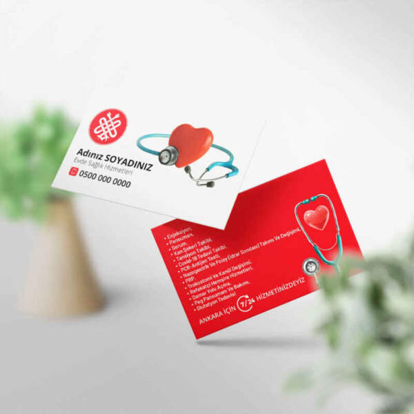 Evde Sağlık Hizmetleri Kartvizit ES006