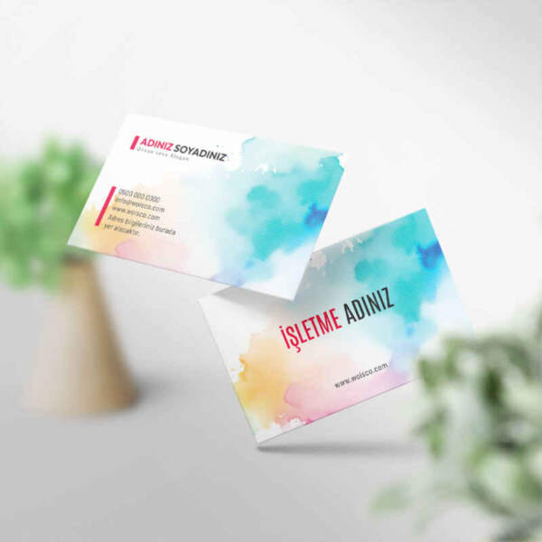 Kartvizit Baskı 1000 Adet Mod: SE0015