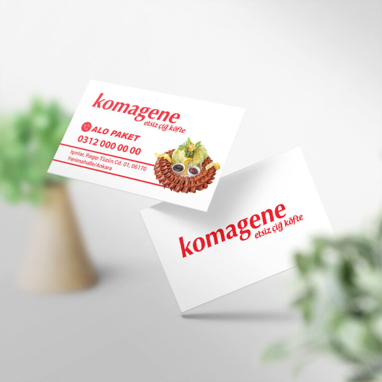 Komagene Kartvizit Baskı 1000 Adet (PU1002)