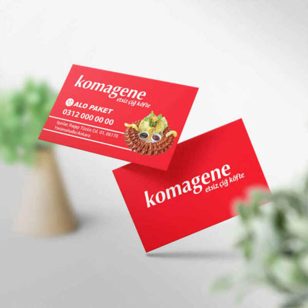 Komagene Kartvizit Baskı 1000 Adet (PU1003)