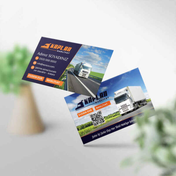 Nakliyeci Kartvizit Baskı (PU1004)
