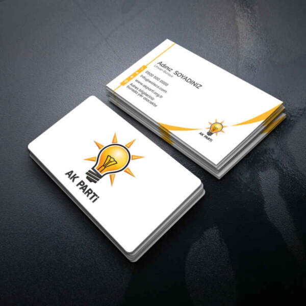 AK PARTİ Kartvizit Baskı (MD: AK016)