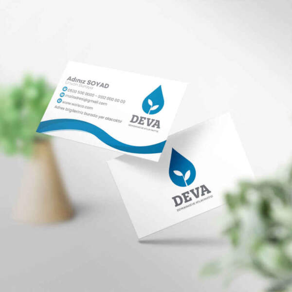 DEVA Partisi Kartvizit Baskı (MD: D002)