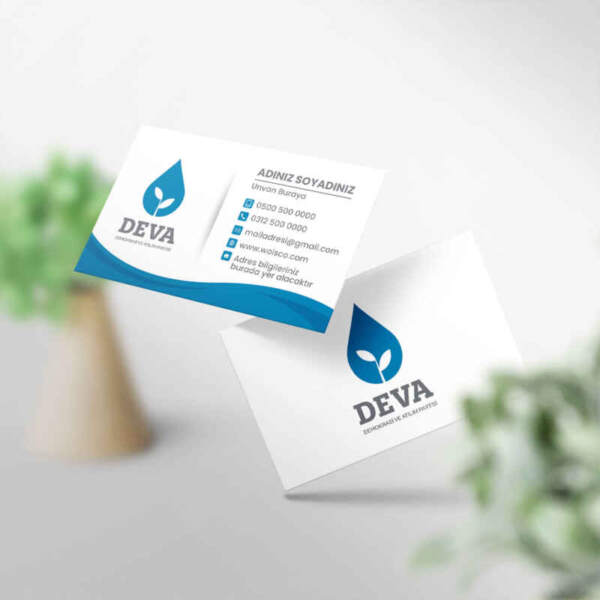 DEVA Partisi Kartvizit Baskı (MD: D003)