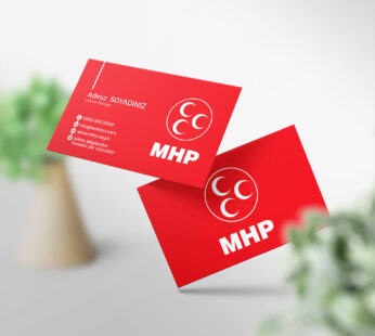 MHP Kartvizit 1000 Adet Baskı (MD: MHP007)