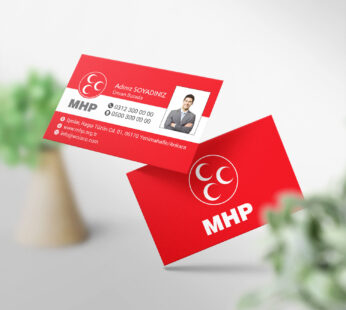 MHP Kartvizit 1000 Adet Baskı (MD: MHP002)
