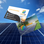 Güneş Enerjisi (Solar) Kartvizit Baskı KT020