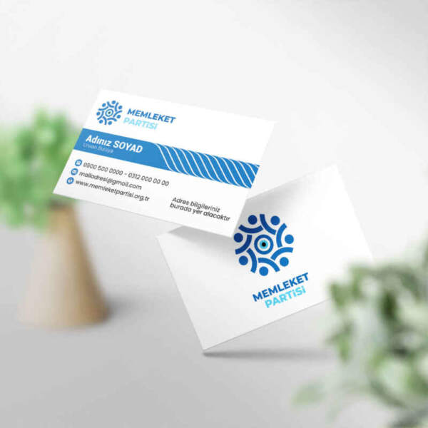 Memleket Partisi Kartvizit Baskı - Md:28