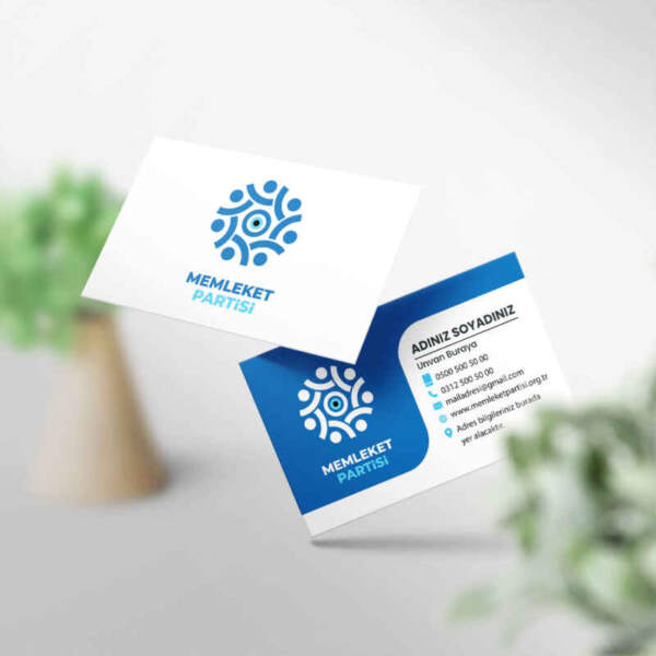 Memleket Partisi Kartvizit Baskı - Md:23