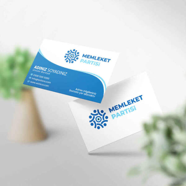 Memleket Partisi Kartvizit Baskı - Md:21