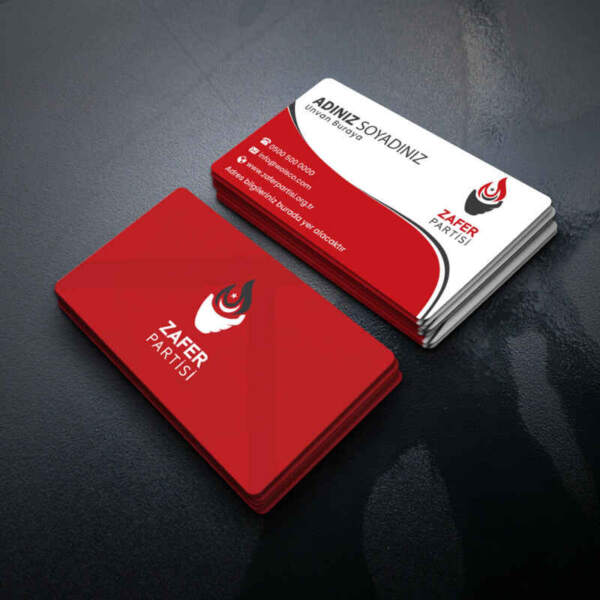 Zafer Partisi Kartvizit Baskı (MD: ZF005)