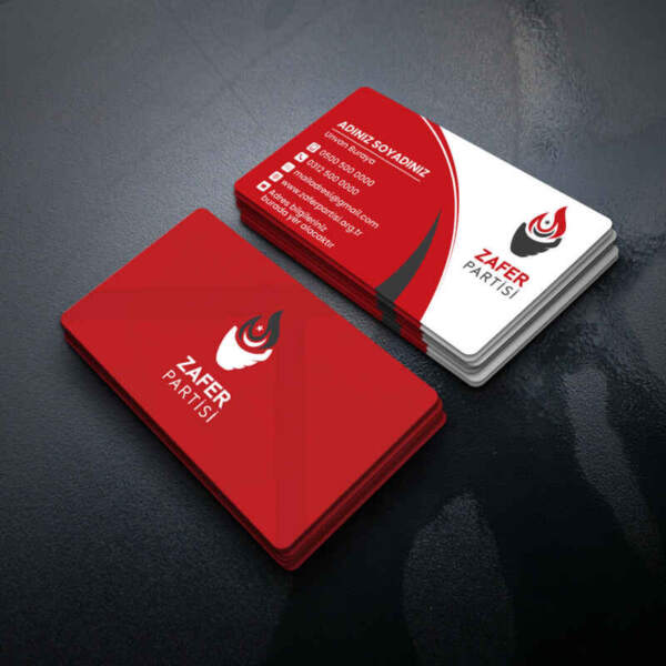 Zafer Partisi Kartvizit Baskı (MD: ZF008)