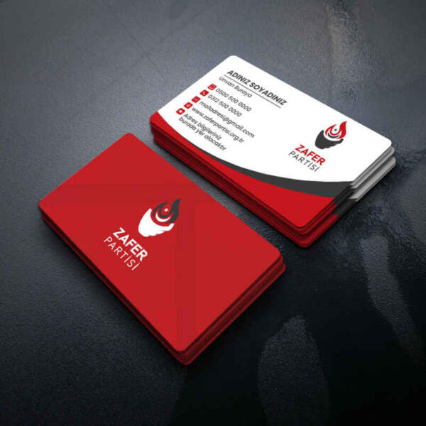 Zafer Partisi Kartvizit Baskı (MD: ZF009)