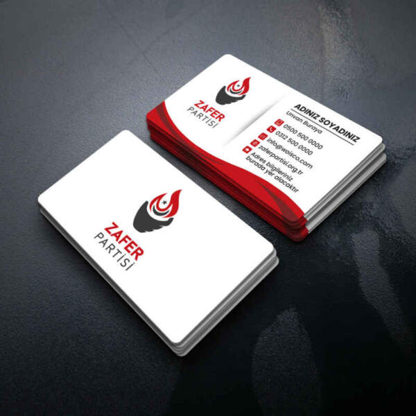 Zafer Partisi Kartvizit Baskı (MD: ZF004)