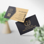 Avukat Kartvizit 1000 Adet Baskı (Model T896)