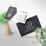 Avukat Kartvizit 1000 Adet Baskı (Model T897)