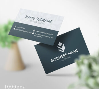 Business Card Printing 1000 Pieces (Md: BC0021)