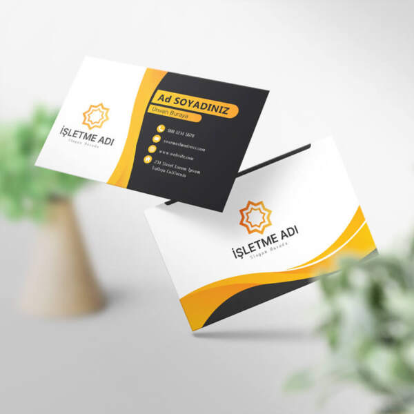 Kartvizit Baskı 1000 Adet (Model Y0134)