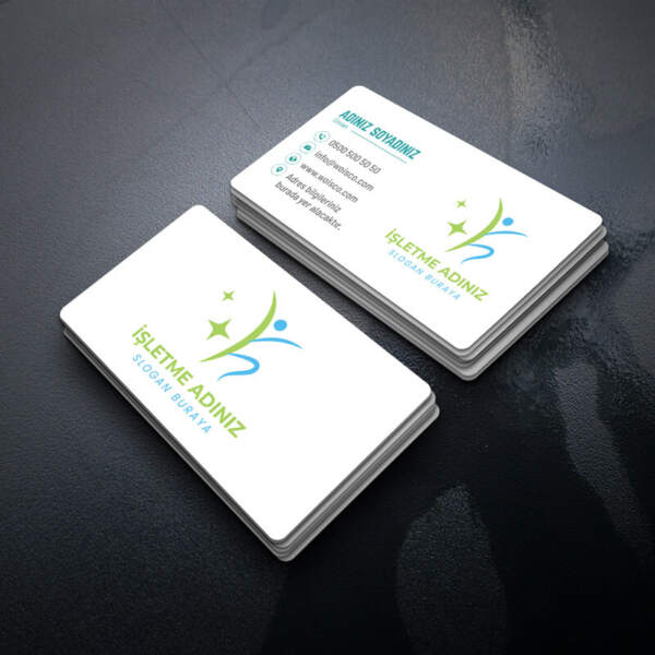 Fizyoterapist Kartvizit 1000 Adet Baskı (Model FZ004)