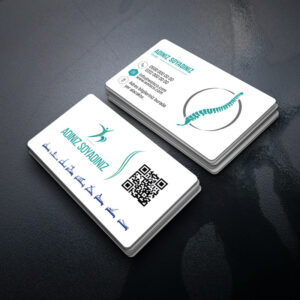 Fizyoterapist Kartvizit 1000 Adet Baskı (Model FZ005)