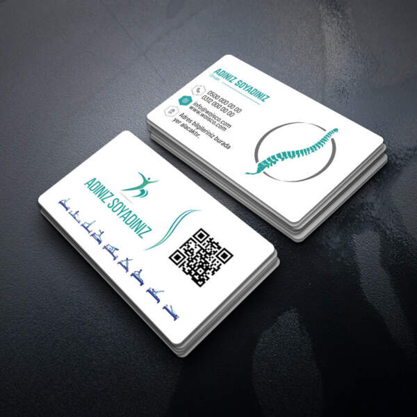 Fizyoterapist Kartvizit 1000 Adet Baskı (Model FZ005)