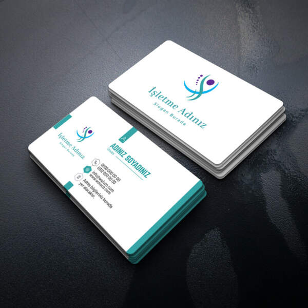 Fizyoterapist Kartvizit 1000 Adet Baskı (Model FZ006)