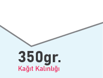 350gr. Kağıt Kalınlığı