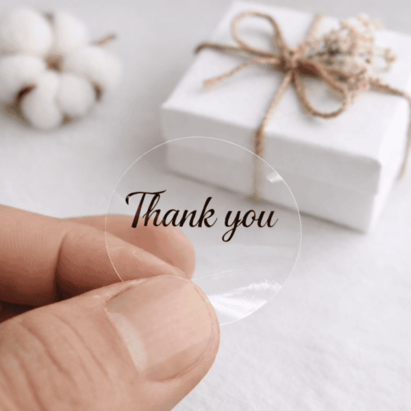 Şeffaf Etiket / Sticker Baskı