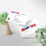 CHP 100.Yıl Kartvizit 1000 Adet Baskı (Model YL0002)