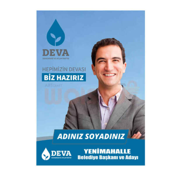 Deva Partisi Broşür Baskı (Model: YB018)