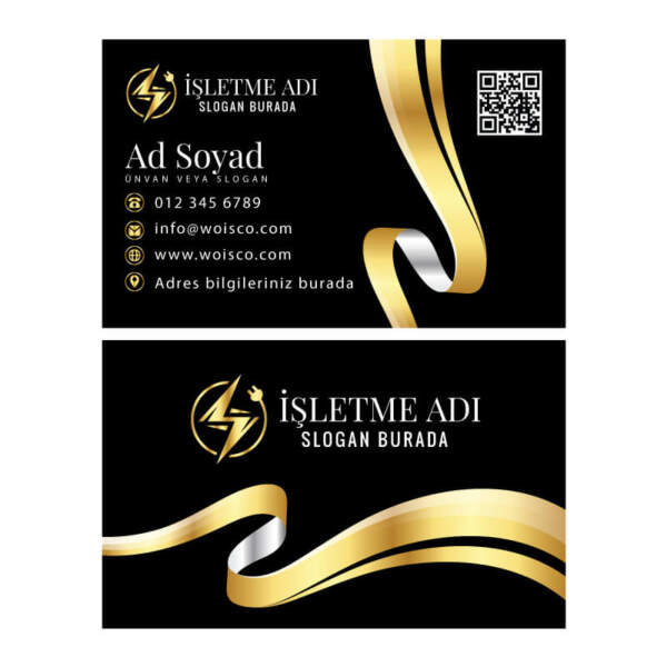 Elektrikçi Kartvizit Baskı 1000 Adet (Model E8638)