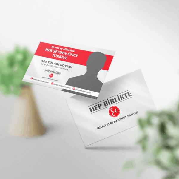 MHP Kartvizit 1000 Adet Baskı (MD: MHP016)