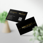 Siyah Gold Kartvizit Baskı Y898