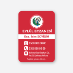 Eczane Magnet Bastırma 1000 Adet (Md:021)