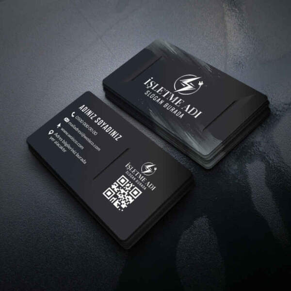 Elektrikçi Kartvizit Baskı 1000 Adet (Md: E8652) Bastırma