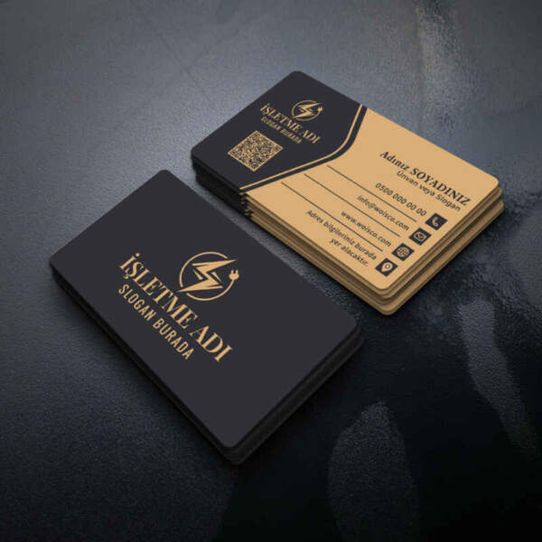 Elektrikçi Kartvizit Baskı 1000 Adet (Md: E8653) Bastırma