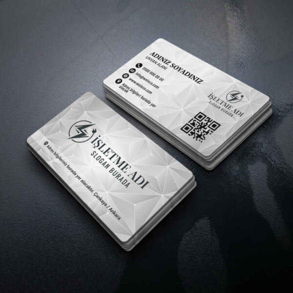 Elektrikçi Kartvizit Baskı 1000 Adet (Md: E8656) Bastırma