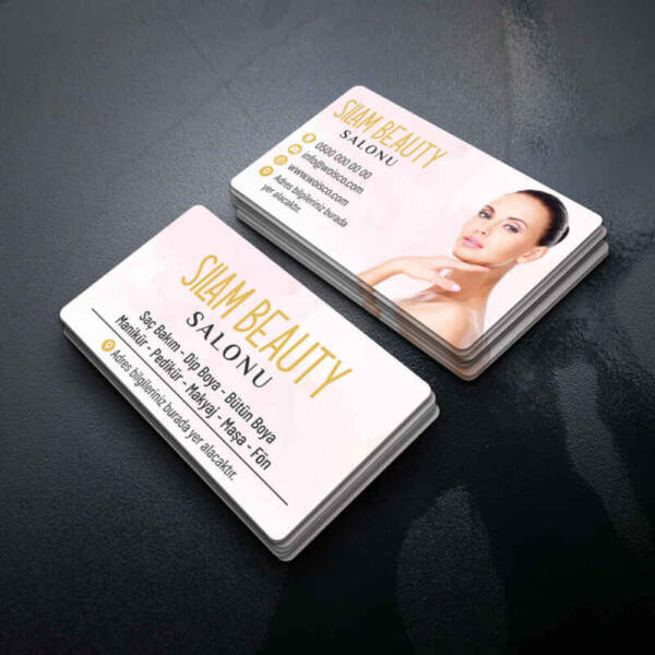 Kuaför Güzellik Salonu Kartvizit Baskı (Md: Y2272)