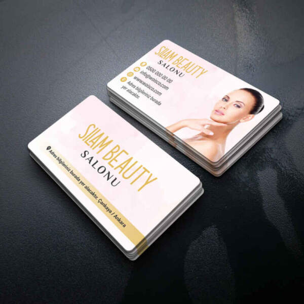 Kuaför Güzellik Salonu Kartvizit Baskı (Md: Y2271)