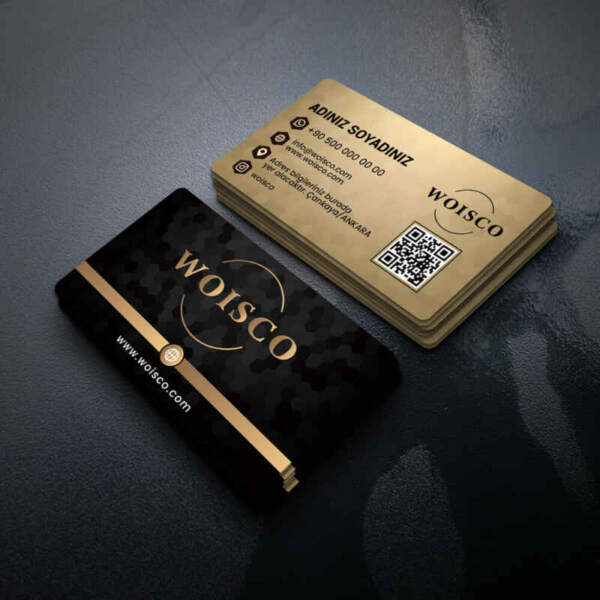 Kartvizit Tek veya Çift Yönlü Baskı (Model Y2319)