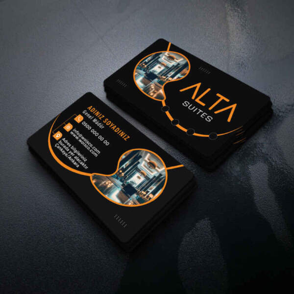 Kartvizit Tek veya Çift Yönlü Baskı (Model Y2322)