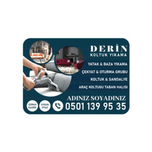 Koltuk - Halı Yıkama Magnet Bastırma 1000 Adet (Md:054)