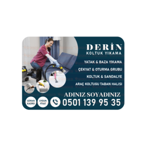 Koltuk - Halı Yıkama Magnet Bastırma 1000 Adet (Md:055)