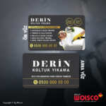 Koltuk Yıkama Kartvizit Baskı KT145