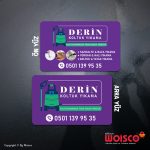 Koltuk Yıkama Kartvizit Baskı KT136